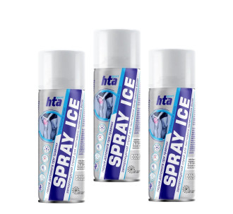 Знеболюючий спрей HTA SPRAY ICE 200мл 3шт High Tech Aerosol 52212IS