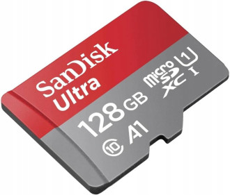 microSDXC (UHS-1) SanDisk Ultra 128Gb class 10 A1 (140Mb/s) (adapter SD) Imaging Packaging