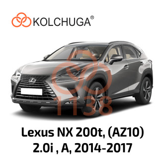 Захист двигуна Lexus NX 200 2014-2021 Kolchuga ZiPoFlex (2.1138)