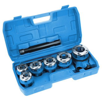HOEGERT Набір клупів для нарізання різьби 1/4" - 5/4" HOEGERT 1/4 ". 3/8". 1/2 ". 3/4". 1 ". 1¼"; 