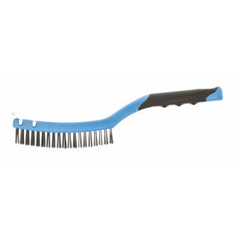 HOEGERT Щітка зі сталевого дроту зі скребком HOEGERT 340 