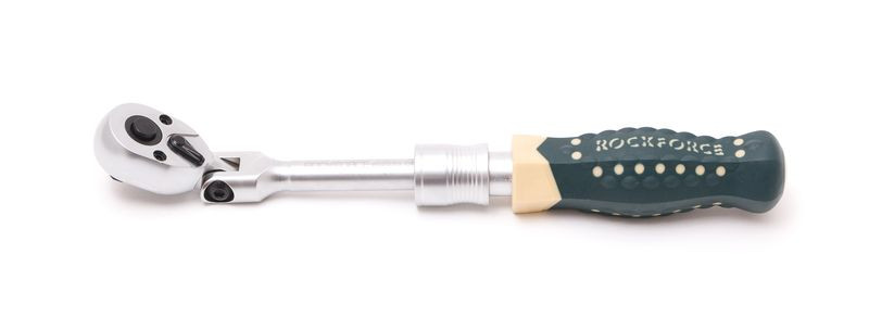 ROCKFORCE Тріскачка 1/4 "(72зуб.) шарнірна телескопічна ROCKFORCE RF-802223