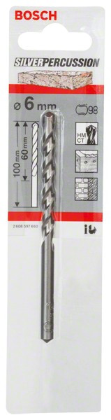 Bosch Свердло для бетону Bosch CYL-3 6x100 мм.