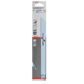 Пильне полотно для шабельної пилки Bosch S 1122 BF 2 шт.