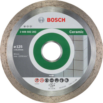 Bosch Диск відрізний Bosch Corona з керамічної плитки Professional 125
