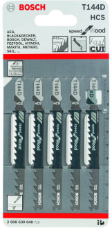 Bosch Пильне полотно Bosch Speed for Wood T 144 D 5шт