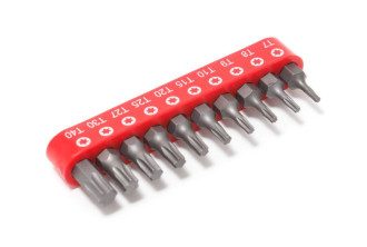 FORSAGE Набір біт 1/4" Torx 10пр. (T 7,8,9,10,15,20,25,27,30,40-25мм)