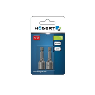 Насадки торцеві з магнітом HOEGERT HEX (Зовн.) (HT1S459)