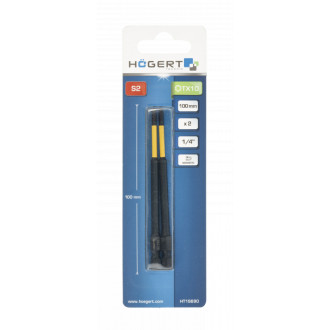 Набір біт ударних HOEGERT TORX (Зовн.) (HT1S697)
