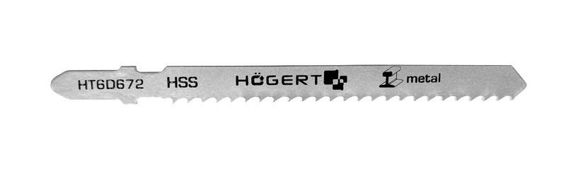 HOEGERT Полотно для електролобзика по металу, чистий  рез, (уп/5 шт) HOEGERT 100 (HT6D672)