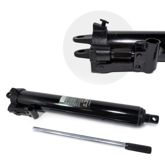 ROCKFORCE Циліндр гідравлічний 8т довгий (домкратного типу) (заг.довжина - 660ММ, хід штока - 500ММ) ROCKFORCE RF-1208-1