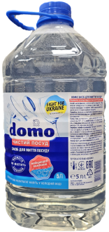 	Засіб для миття посуду DOMO "Без запаху" (пластик. канистра) XADO