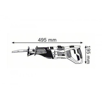 Пила шабельна Bosch GSA 1100 E