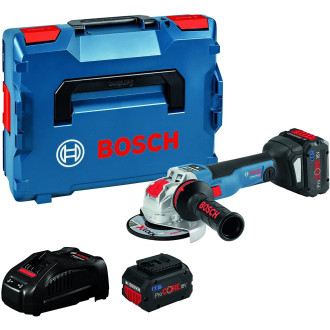 Кутова шліфувальна машина акумуляторна Bosch GWS 18V-10 (Li-ion 18 В) мала