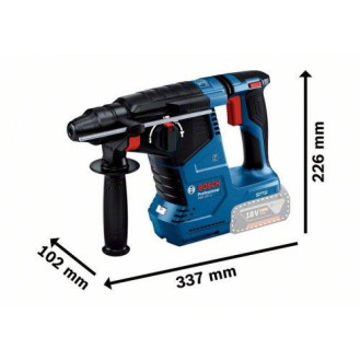 Перфоратор акумуляторний BOSCH GBH 187-LI ONE Chuck 18В (без АКБ та ЗУ)