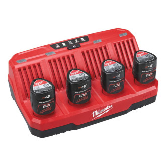 Зарядний пристрій MILWAUKEE, M12 C4 (для 4х акум. М12)