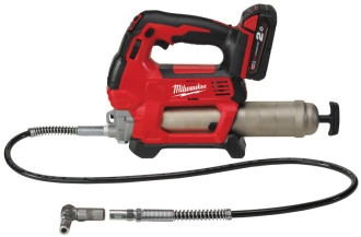 Змащувальний пістолет акумуляторний MILWAUKEE HEAVY DUTY M18 GG-201C (акум 2Аг, акум 4Аг, зарядн пристрій, кейс)