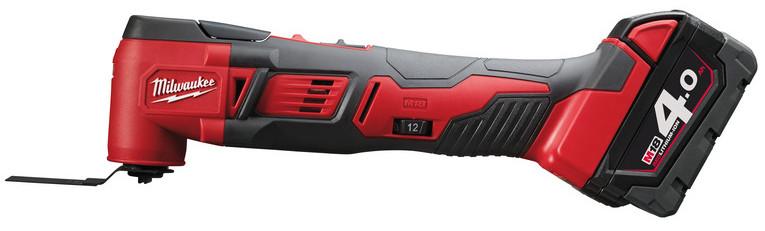 Інструмент багатофунціональний акумуляторний MILWAUKEE, M18 BMT-421C (+ заряд.пристрій, 2 акум., аксесуари, HD кейс)