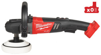 Машина полірувальна кутова акумуляторна MILWAUKEE M18 FAP180-0X, O диска 180мм, (+ полірувальна платформа, пилезахисний екран, D