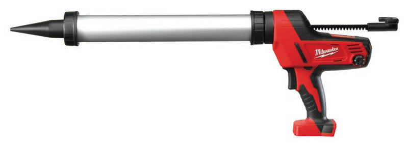 Пістолет для герметиків акумуляторний MILWAUKEE, C18PCG/600A-0B, 600мл (+алюмінієва туба, в сумці для інструментів)