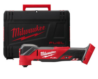 Інструмент багатофунціональний акумуляторний MILWAUKEE, M18 FMT-0X (+ універсальне лезо, шліф. підошва, шліф. папір, HD кейс)