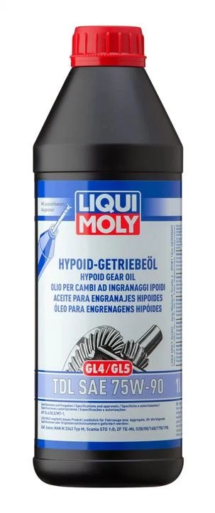 Олива трансмісійна Liqui Moly HYPOID-GETRIEBEOEL TDL GL-4/GL-5