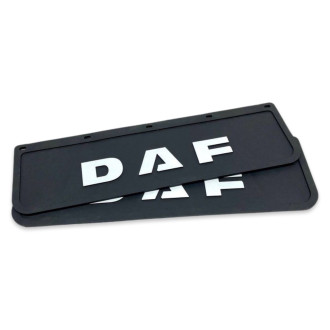 Бризковик гумовий з об'ємним малюнком DAF Передній 600х180мм чорний  GURBUZ PLASTIK