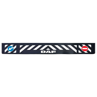 Бризковик на задній бампер "DAF" Тиснений чорний 1 сорт (350X2400)  GURBUZ PLASTIK