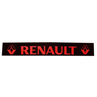 Бризговик на задній бампер RENAULT Червоний 2400х350 GURBUZ PLASTIK
