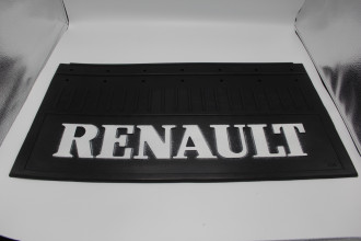 Бризковик з написом "RENAULT" Тиснений чорний (350Х650)  PLATANIK