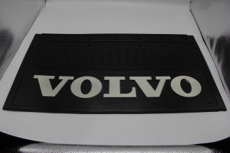Бризковик з написом "VOLVO" Тиснений чорний (350Х650)  PLATANIK