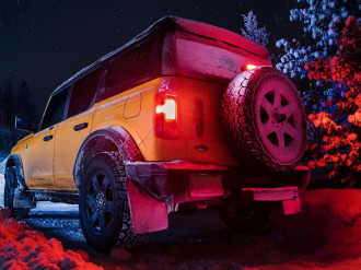 Бризковики задні, 2штуки Jeep Gladiator 2020 + WeatherTech 120113