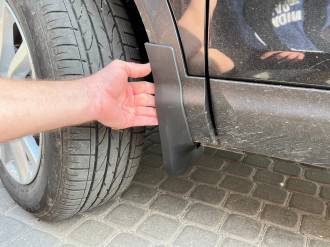 Бризковики передні (комплект)