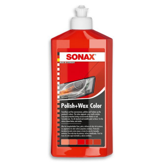 Polish +Wax Color Red