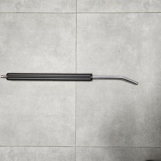 Спис кутовий нержавійка 700 мм 1/4"-1/4" чорний SF40, піка для автомийки Magnum