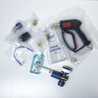 Комбо-набір MJJC: Пінокомплект (Пінна насадка) Foam Cannon S V3.0 + Пістолет-тригер + Насадка 5-в-1