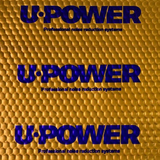 Вібропоглинаючий лист ULTIMATE U-POWER STRONG 750x500x2,1мм ULTIMATE 70710601316