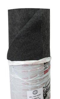 Карпет ULTIMATE CARPET DG-300 DARK GREY декоративний звукопрозорий матеріал 1400x25000x1,5мм ULTIMATE 7076885
