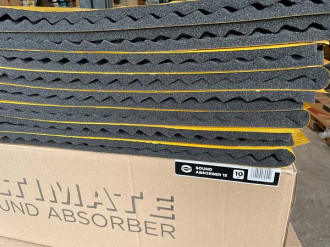 Звукопоглинаючий лист ULTIMATE Sound Absorber 750x1000x15мм ULTIMATE 7077352