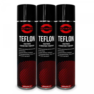 Мастило із вмістом тефлону ULTIMATE TEFLON аерозоль 400мл ULTIMATE 7078202