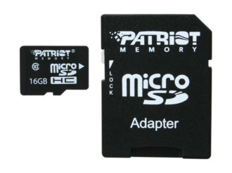 Карта пам'яті Patriot 16Gb Class 10