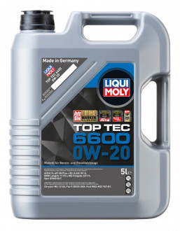 Олива моторна Liqui Moly TOP TEC 6600 21411