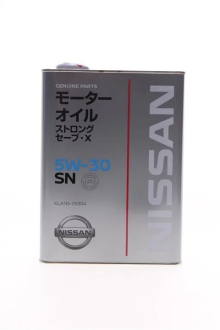 Олива моторна NISSAN/INFINITI Strong Save-X KLAN505304