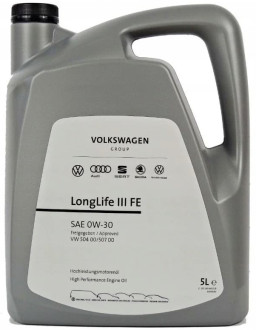 Олива моторна VAG LongLife III FE GS55545M4EUR