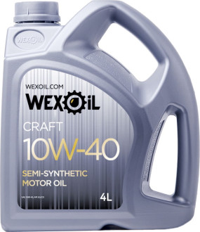Олива моторна WEXOIL WEXOIL CRAFT API SG CD CRAFT10W404LAPI