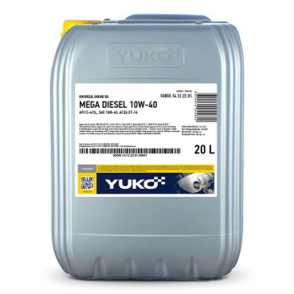 Олива моторна YUKO MEGA DIESEL  21325