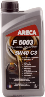 Олива моторна ARECA F6003 C3 050896