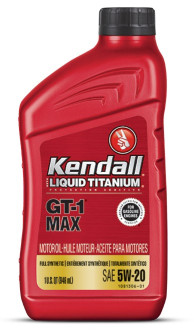 Олива моторна Kendall GT-1 MAX Premium Full-Synthetic with LiquiTek 1081234