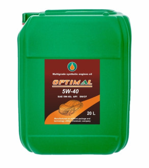 Олива моторна OPTIMAL OIL 000001396