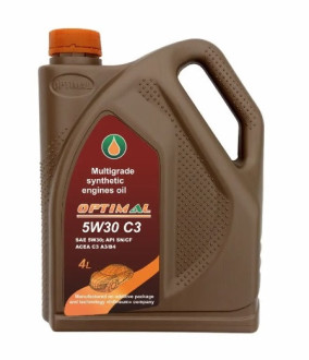 Олива моторна OPTIMAL OIL  000002534
